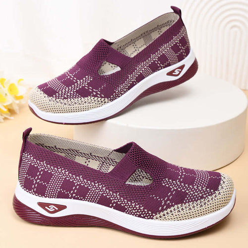 Chaussures en toile femme, légères et respirantes, au design moderne et confortable, parfaites pour un style quotidien.