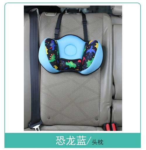 Cross-Border Anti-Stranglehold Car Seat Belt Hanging Cartoon Pillow Car Rear Seat Cushion Neck Protector Children's Headrest SUN N.
