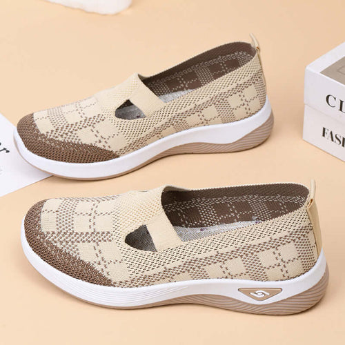 Chaussures en toile femme, légères et respirantes, au design moderne et confortable, parfaites pour un style quotidien.