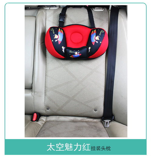 Cross-Border Anti-Stranglehold Car Seat Belt Hanging Cartoon Pillow Car Rear Seat Cushion Neck Protector Children's Headrest SUN N.