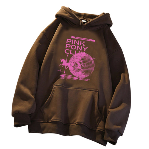 Chappell Roan Pink Pony Club Hoodie Chappell Roan Fan Gift Harajuku Cover SUN N.