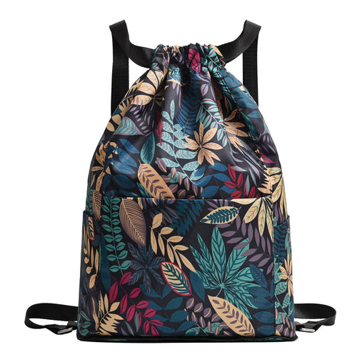 Sac de sport basketball – Sac pliable avec imprimé coloré, design pratique pour le sport.