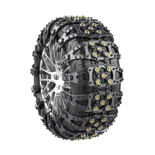 Équipé de neige de voiture pour voitures, pneus tout-terrain JOOff, roue de chaussette de voiture, plastique EquiSUV Wquinze, véhicule 4x4 tout-terrain, hiver SUN N.
