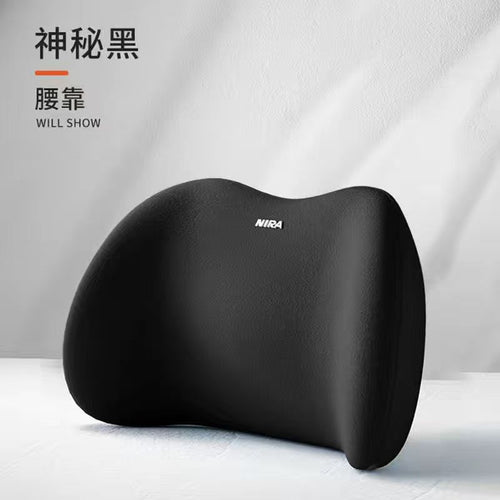 Coussin Lombaire & Appui-Tête Voiture – Oreiller Cou, Soutien Dos & Confort de Conduite SUN N.