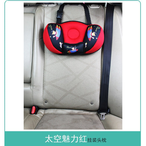 Cross-Border Anti-Stranglehold Car Seat Belt Hanging Cartoon Pillow Car Rear Seat Cushion Neck Protector Children's Headrest SUN N.
