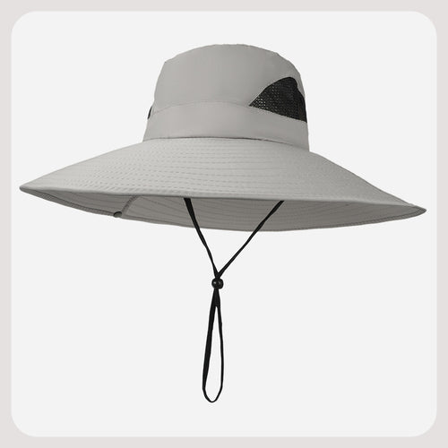 Summer Popular Fisherman Hat Solar Double Fan Rechargeable Hat Cross-Border Wholesale Sunshade and Sun Protection Essential for Fishing SUN N.