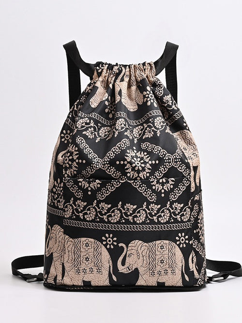 Sac de sport basketball – Sac pliable avec imprimé coloré, design pratique pour le sport.