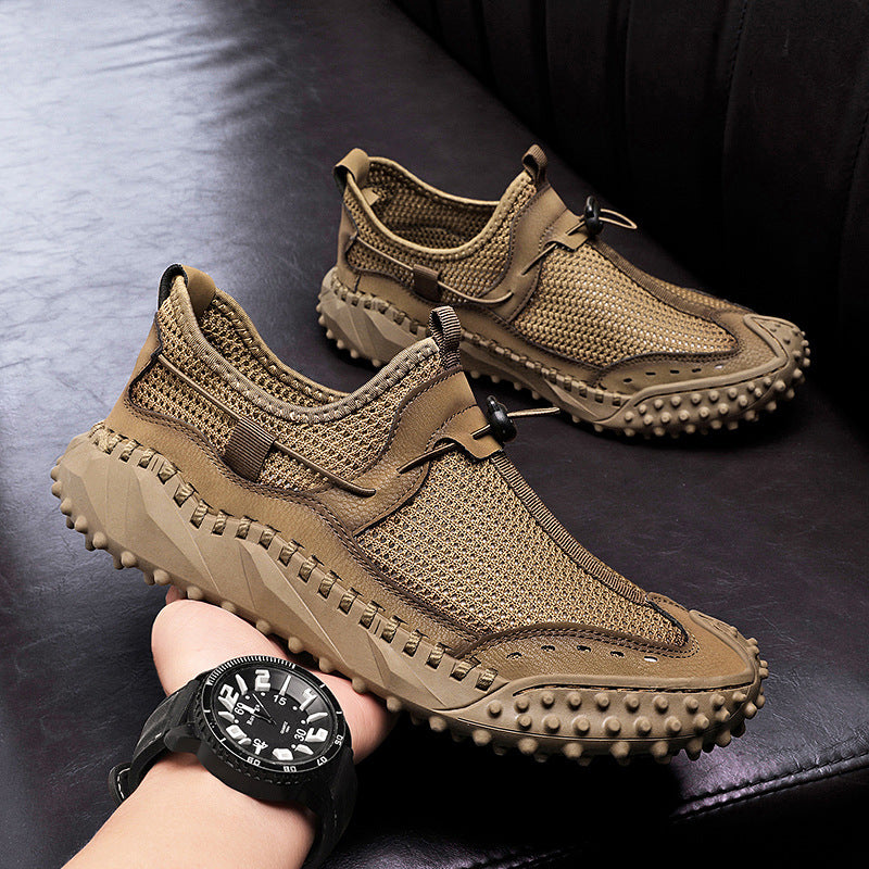 Chaussures Homme Mesh Ajouré – Respirantes et aquatiques, légères et adaptées à tous les terrains.