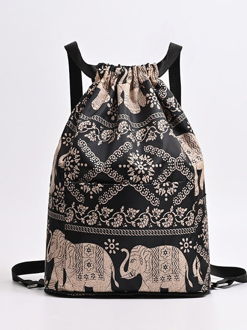 Sac de sport basketball – Sac pliable avec imprimé coloré, design pratique pour le sport.