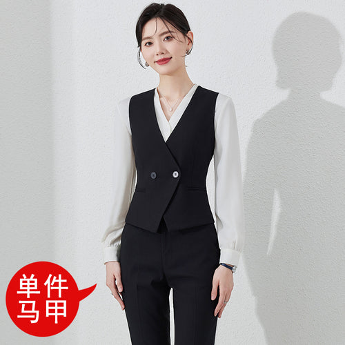 Grey Suit Jacket Women's Spring and Autumn New Business Wear Dress Temperament Goddess Fan Manager Light Workplace Suit suit SUN N.
