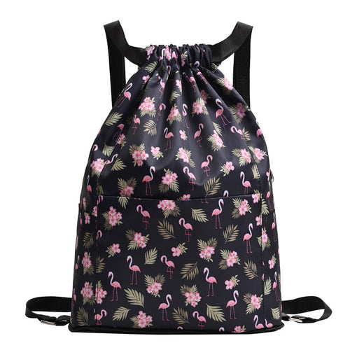 Sac de sport basketball – Sac pliable avec imprimé coloré, design pratique pour le sport.