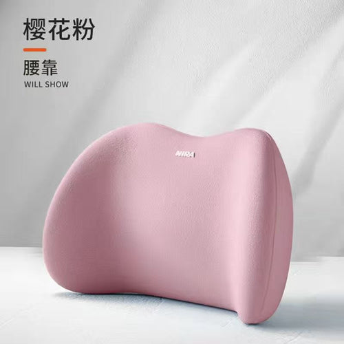 Coussin Lombaire & Appui-Tête Voiture – Oreiller Cou, Soutien Dos & Confort de Conduite SUN N.