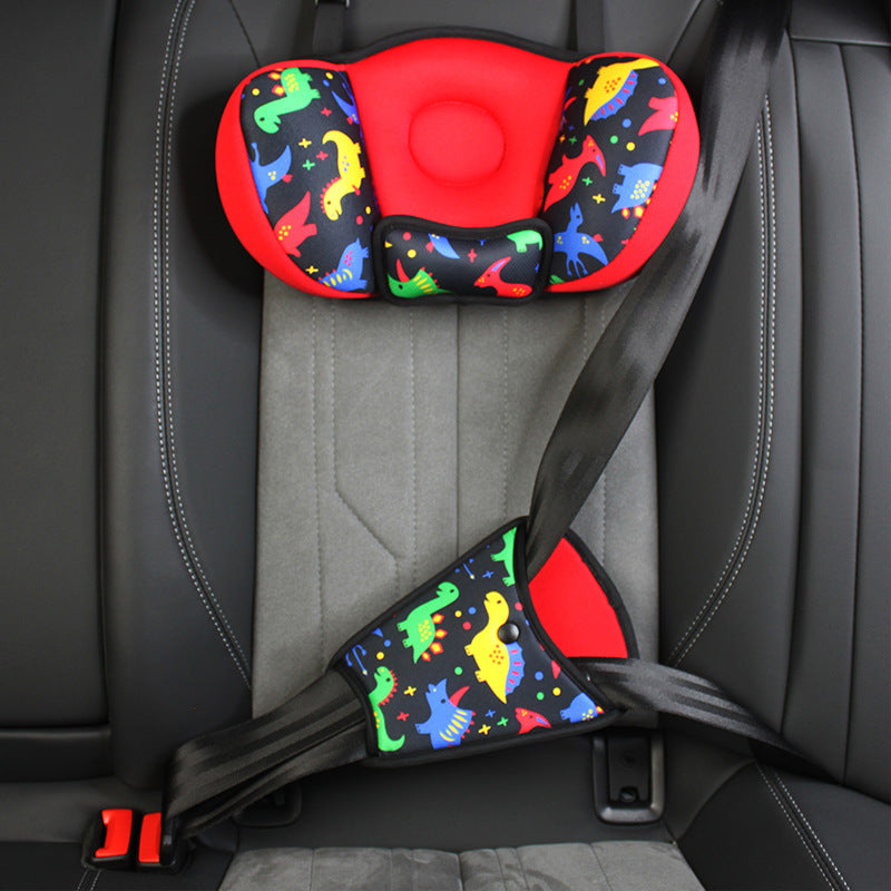 Cross-Border Anti-Stranglehold Car Seat Belt Hanging Cartoon Pillow Car Rear Seat Cushion Neck Protector Children's Headrest SUN N.