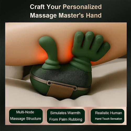 neck and shoulder massager with deep tissue kneading
