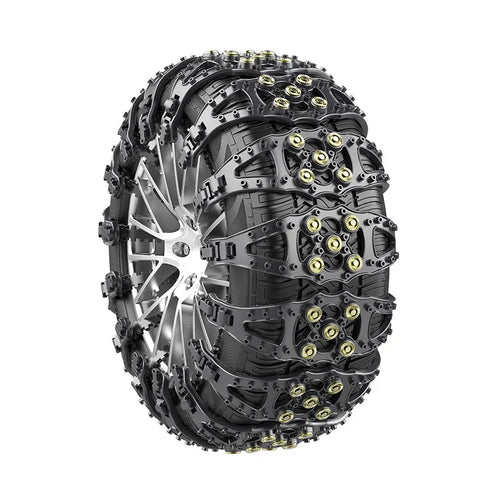Équipé de neige de voiture pour voitures, pneus tout-terrain JOOff, roue de chaussette de voiture, plastique EquiSUV Wquinze, véhicule 4x4 tout-terrain, hiver SUN N.