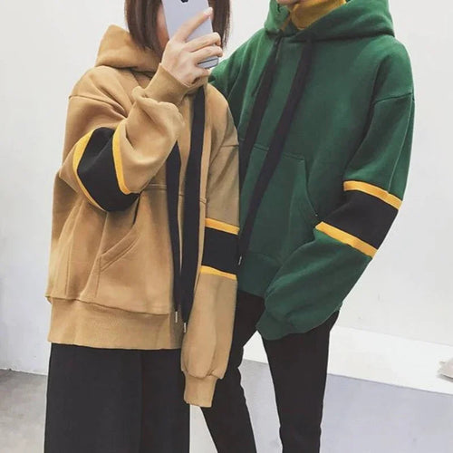 Sweatshirt Homme Ample Coton - Hoodie Chaud Hiver Style Designer SUN N.