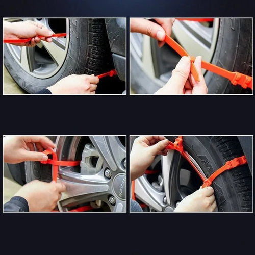 Roue d'Urgence Antidérapante pour Voiture, Accessoires pour Pneus Automobiles, Hiver SUN N.