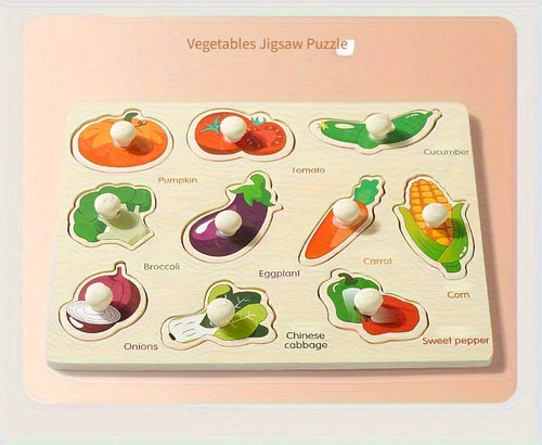 Puzzle Montessori Éducatif – Planche de Géométrie & Correspondance de Formes SUN N.