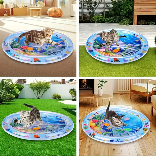 Tapis de Jeu Interactif pour Animaux – Tapis d’Eau Rafraîchissant Anti-Ennui SUN N.