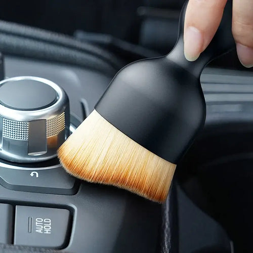 Brosse Détailing Grilles & Ventilation Voiture – Douce, Avec Boîtier, Dépoussiérage SUN N.