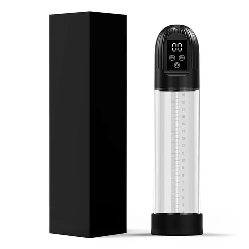 Pompe à Pénis Électrique IPX7 – Masturbateur & Agrandisseur pour Hommes SUN N.