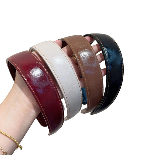 Bandeau en cuir SUN N.