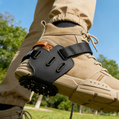 Crampons antidérapants pour bottes, crampons pour la neige et la glace, crampons de traction pour la marche, la randonnée, l'escalade en montagne, en hiver, en plein air SUN N.