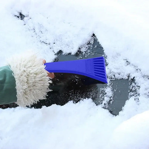 Pelle à Neige & Grattoir à Glace pour pare-brise, accessoire hiver voiture, outil pratique en hiver.