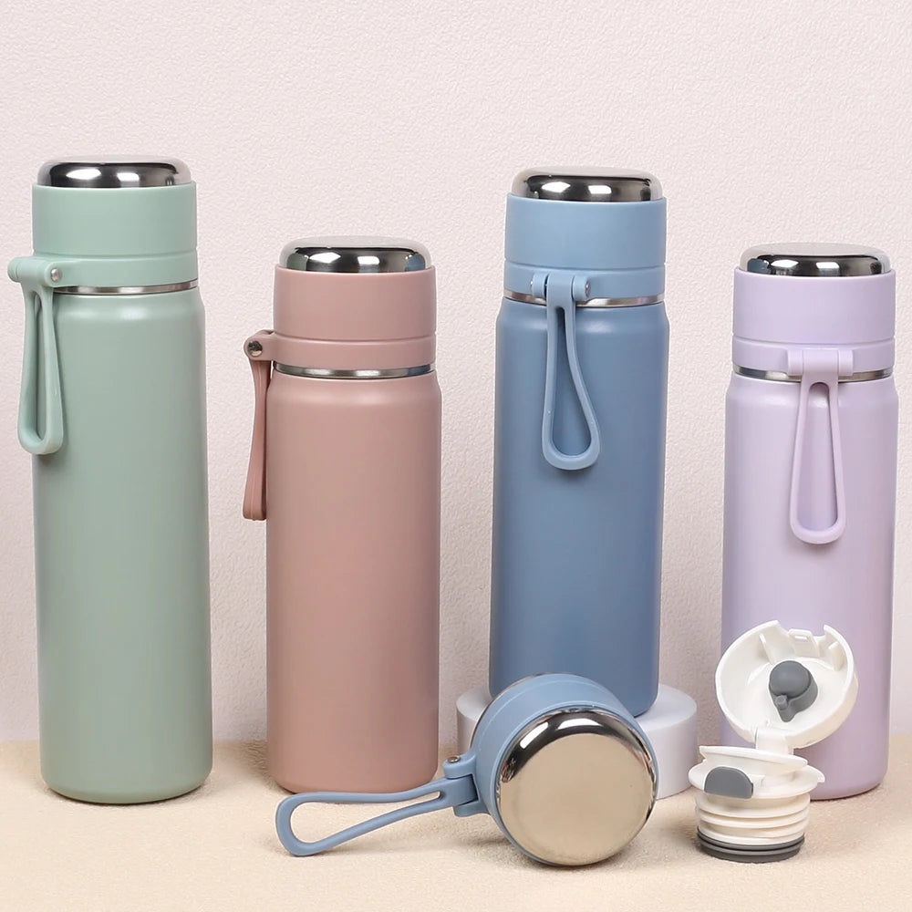SUS316 Insulated Water Bottle 500ml 600ml Stainless Steel 