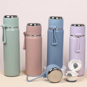 SUS316 Insulated Water Bottle 500ml 600ml Stainless Steel 