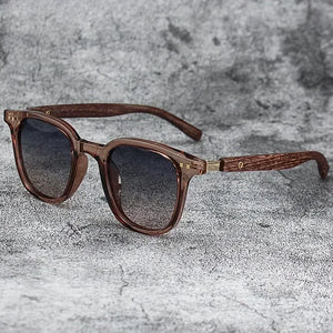 Lunettes de soleil effet bois SUN N.