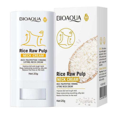 Crème Cou à la Pulpe de Riz Coréenne – Anti-Rides, Hydratante & Lissante SUN N.