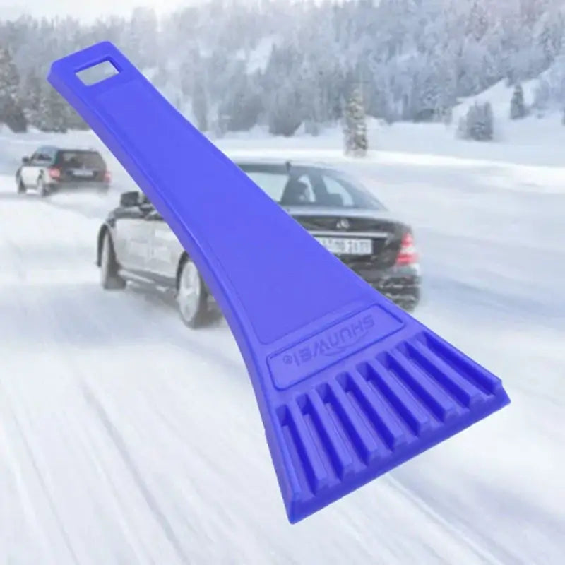 Pelle à Neige & Grattoir à Glace pour pare-brise, accessoire hiver voiture, outil pratique en hiver.