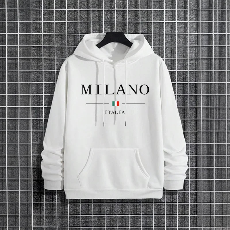 Sweat À Capuche Homme Imprimé - Hoodie Sport Streetwear 2025 SUN N.
