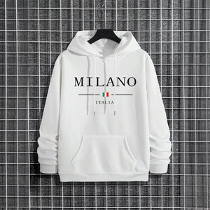 Sweat À Capuche Homme Imprimé - Hoodie Sport Streetwear 2025 SUN N.