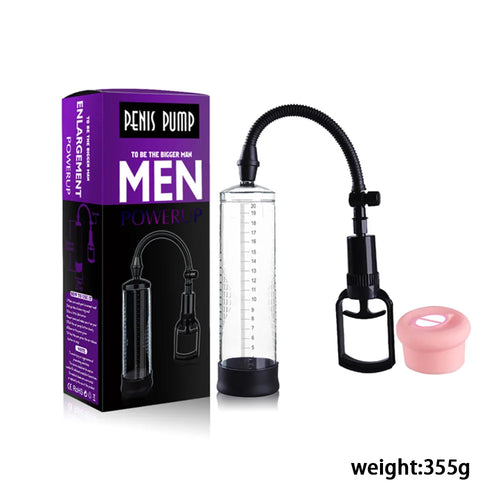 Pompe à Pénis Sous Vide – Dispositif d’Amélioration Masculine & Entraînement Érectile SUN N.