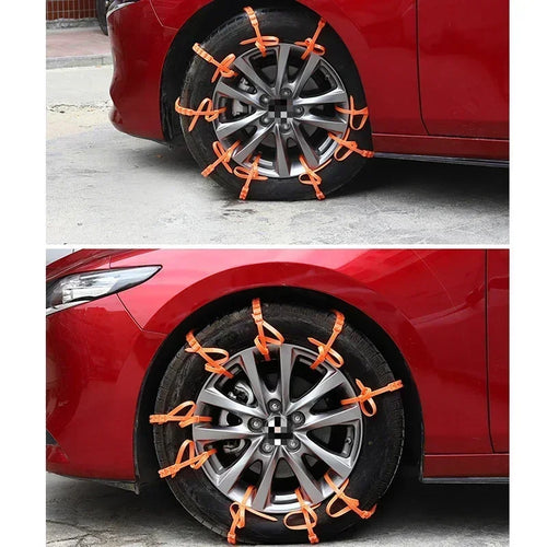 Chaînes de pneus de voiture hiver neige anti-dérapant pneu attaches de câble Auto extérieur neige pneu pneu anti-dérapant chaîne accessoires d'urgence SUN N.