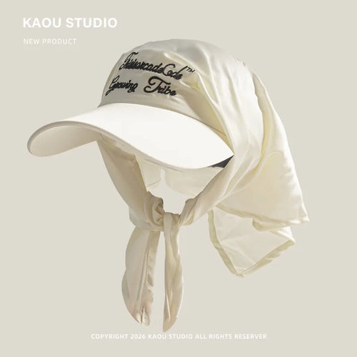 Chapeaux de soleil polyvalents style rétro américain hip-hop avec sangle pour hommes et femmes, protection solaire printemps-été SUN N.