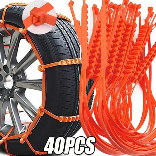 Chaînes de pneus de voiture hiver neige anti-dérapant pneu attaches de câble Auto extérieur neige pneu pneu anti-dérapant chaîne accessoires d'urgence SUN N.