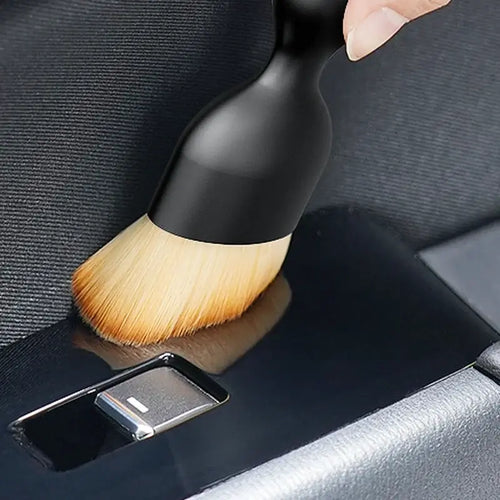 Brosse Détailing Grilles & Ventilation Voiture – Douce, Avec Boîtier, Dépoussiérage SUN N.