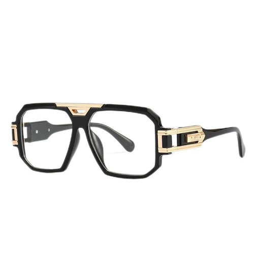 Lunettes de soleil rétro carrées à monture complète, grande monture surdimensionnée, Anti-UV, Uv400, rétro HD, accessoire de Costume SUN N.