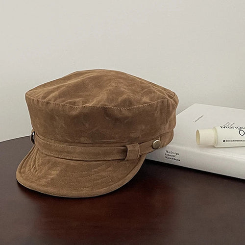 Retro Suede Beret SUN N.