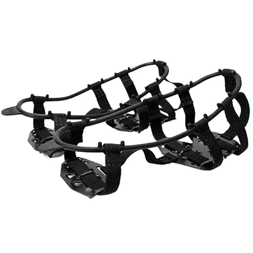 Crampons coordonnants M L pour chaussures, couvre-chaussures, 24 dents, poignées à glace, bottes de randonnée, chaussures d'escalade, pointes d'escalade, 1 paire SUN N.