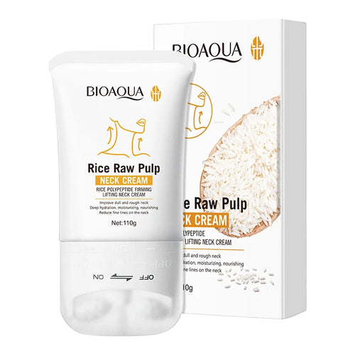 Crème Cou à la Pulpe de Riz Coréenne – Anti-Rides, Hydratante & Lissante SUN N.