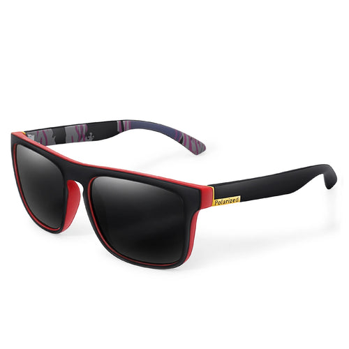 Lunettes de Soleil Polarisées Homme – Style Rétro Monture Carrée, UV400 SUN N.