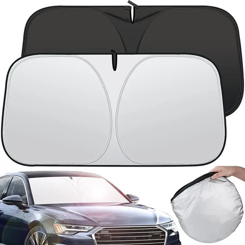 Pare Soleil Pliable Anti UV dimensions and compatibility for sedan, SUV, and MPV vehicles
