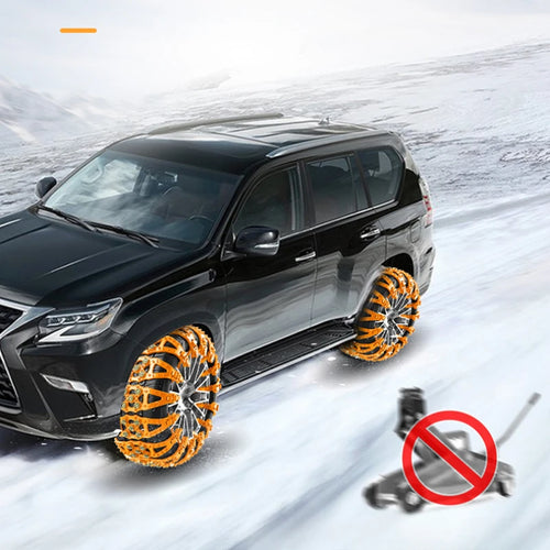 Équipé de neige de voiture pour voitures, pneus tout-terrain JOOff, roue de chaussette de voiture, plastique EquiSUV Wquinze, véhicule 4x4 tout-terrain, hiver SUN N.