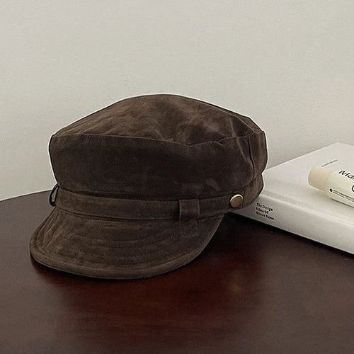 Retro Suede Beret SUN N.