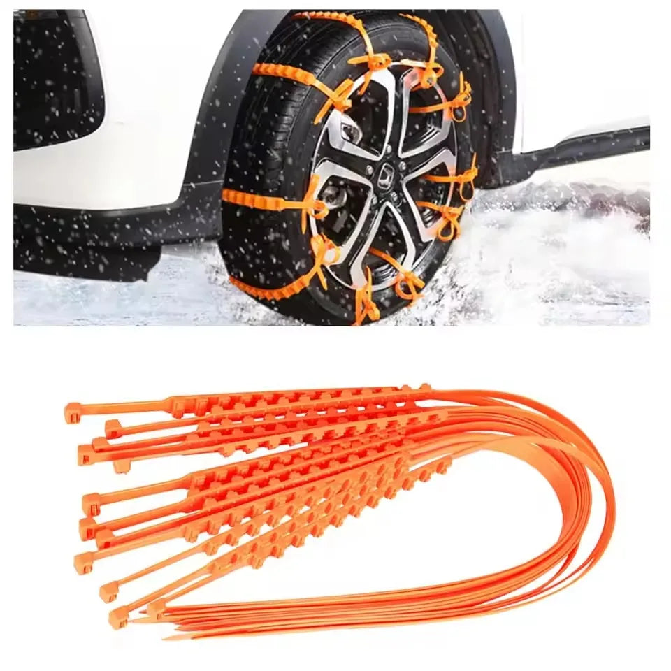 Chaînes de pneus de voiture hiver neige anti-dérapant pneu attaches de câble Auto extérieur neige pneu pneu anti-dérapant chaîne accessoires d'urgence SUN N.