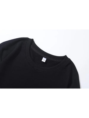 Sweat-shirt Homme Col Rond Manches Longues - Hoodie Uni Printemps/Automne 2025 SUN N.